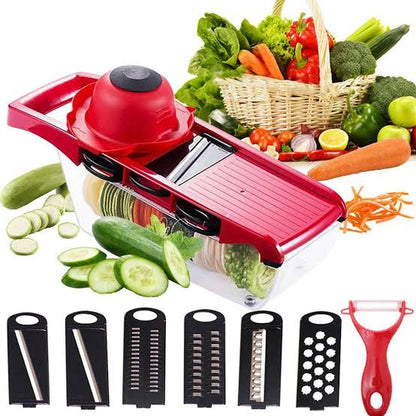 10 in 1 Mandoline Slicer Vegetable Cutter with Stainless Steel